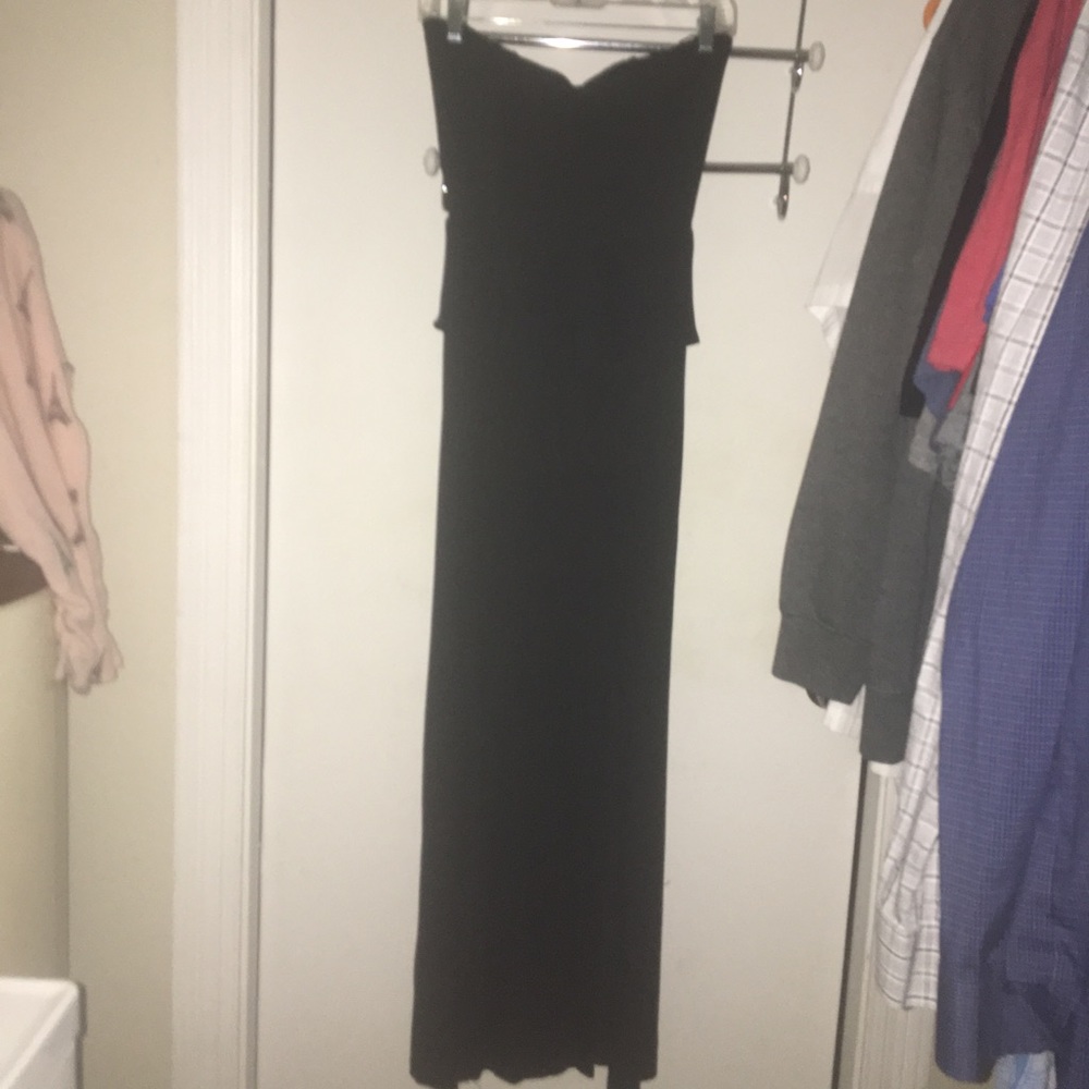 Strapless Black formal dress by W by Wenjie